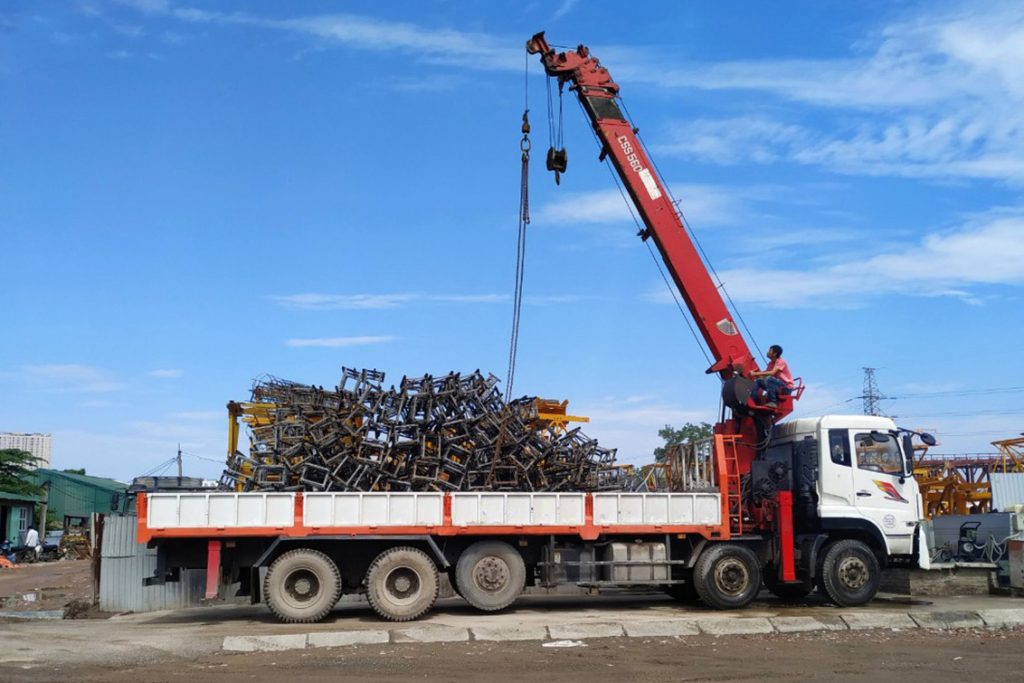 Cho thuê xe cẩu tại Hải Dương