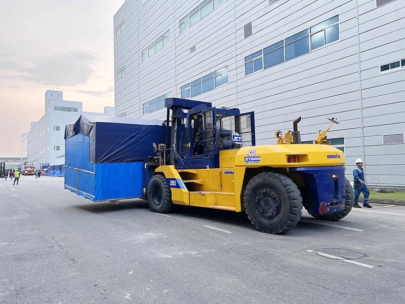 Cho thuê xe nâng tại Thái Bình