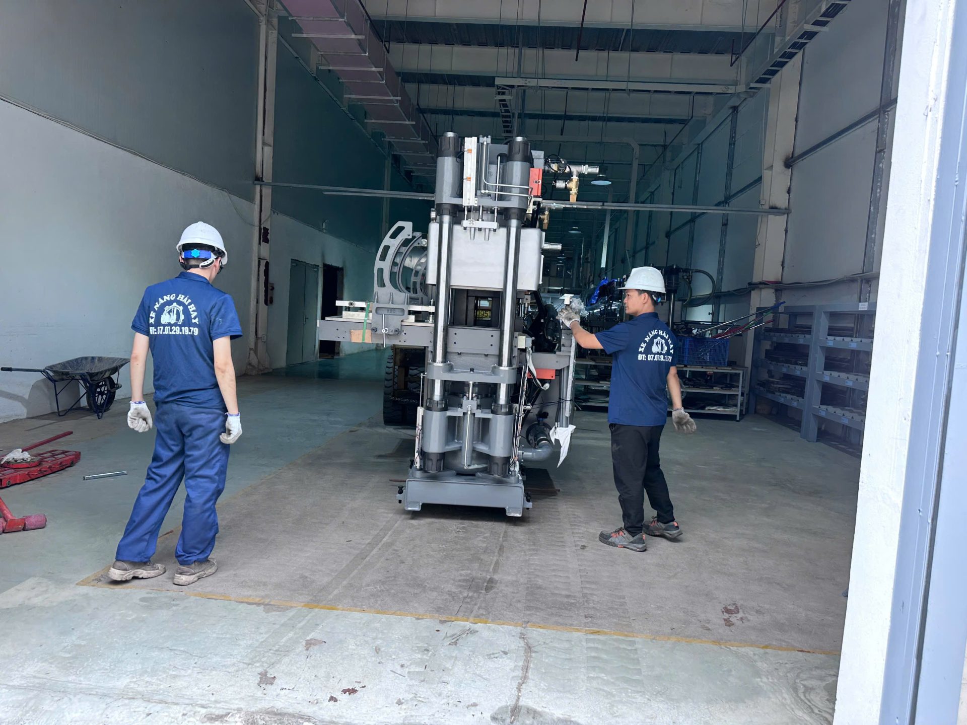 cho thuê xe nâng xe cẩu tại hải phòng