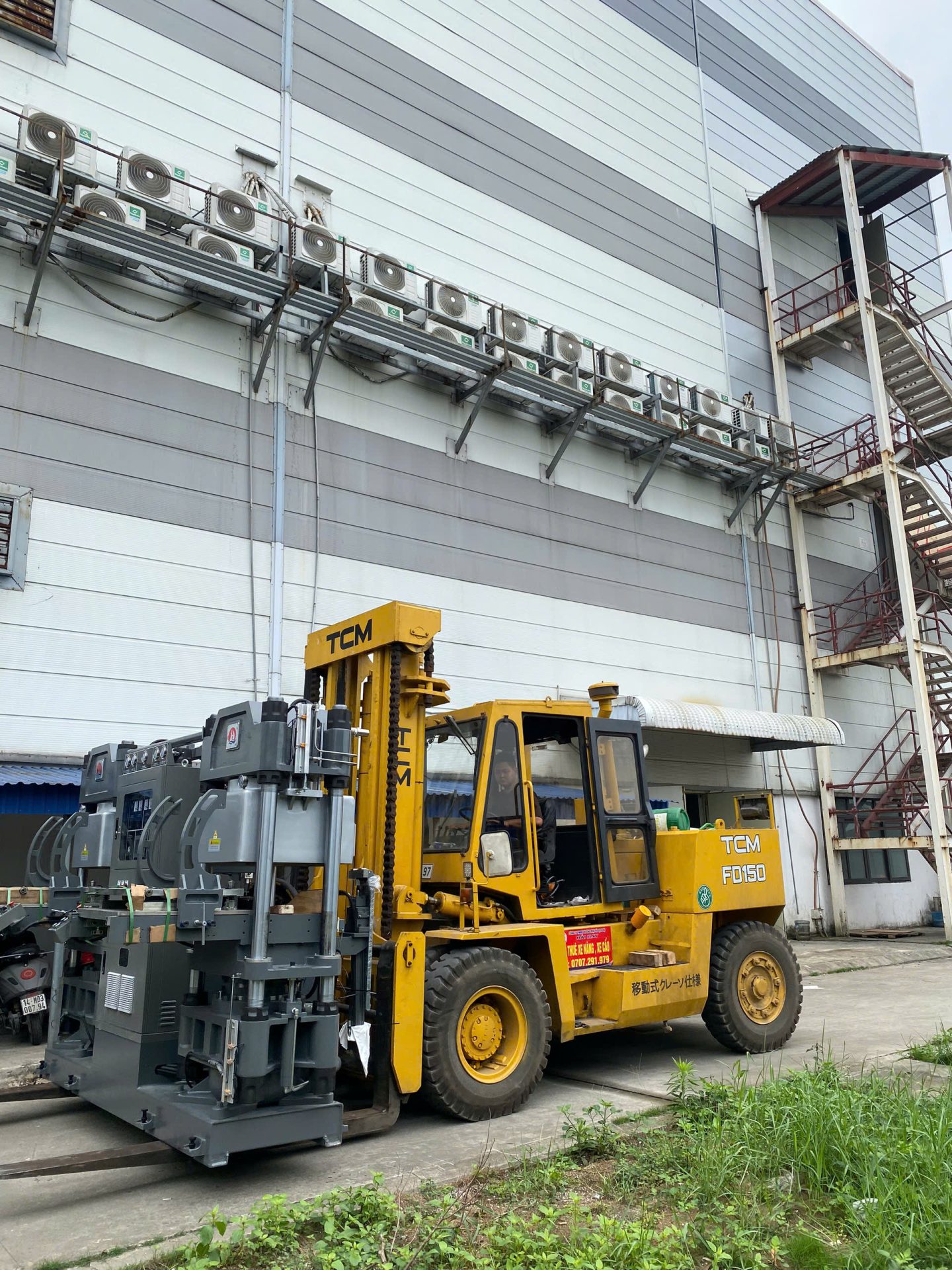 cho thuê xe nâng xe cẩu tại hải phòng