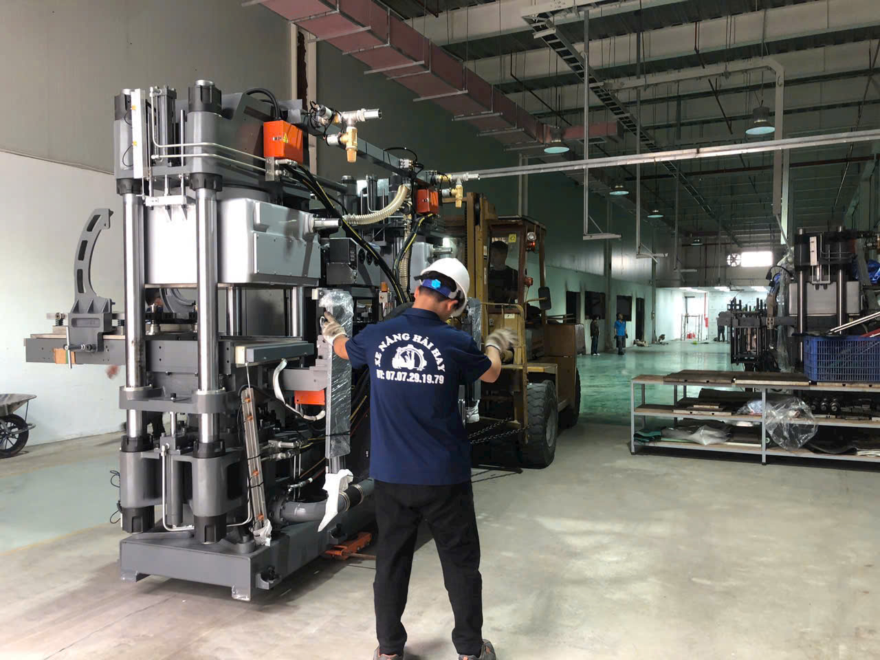 cho thuê xe nâng xe cẩu tại hải phòng