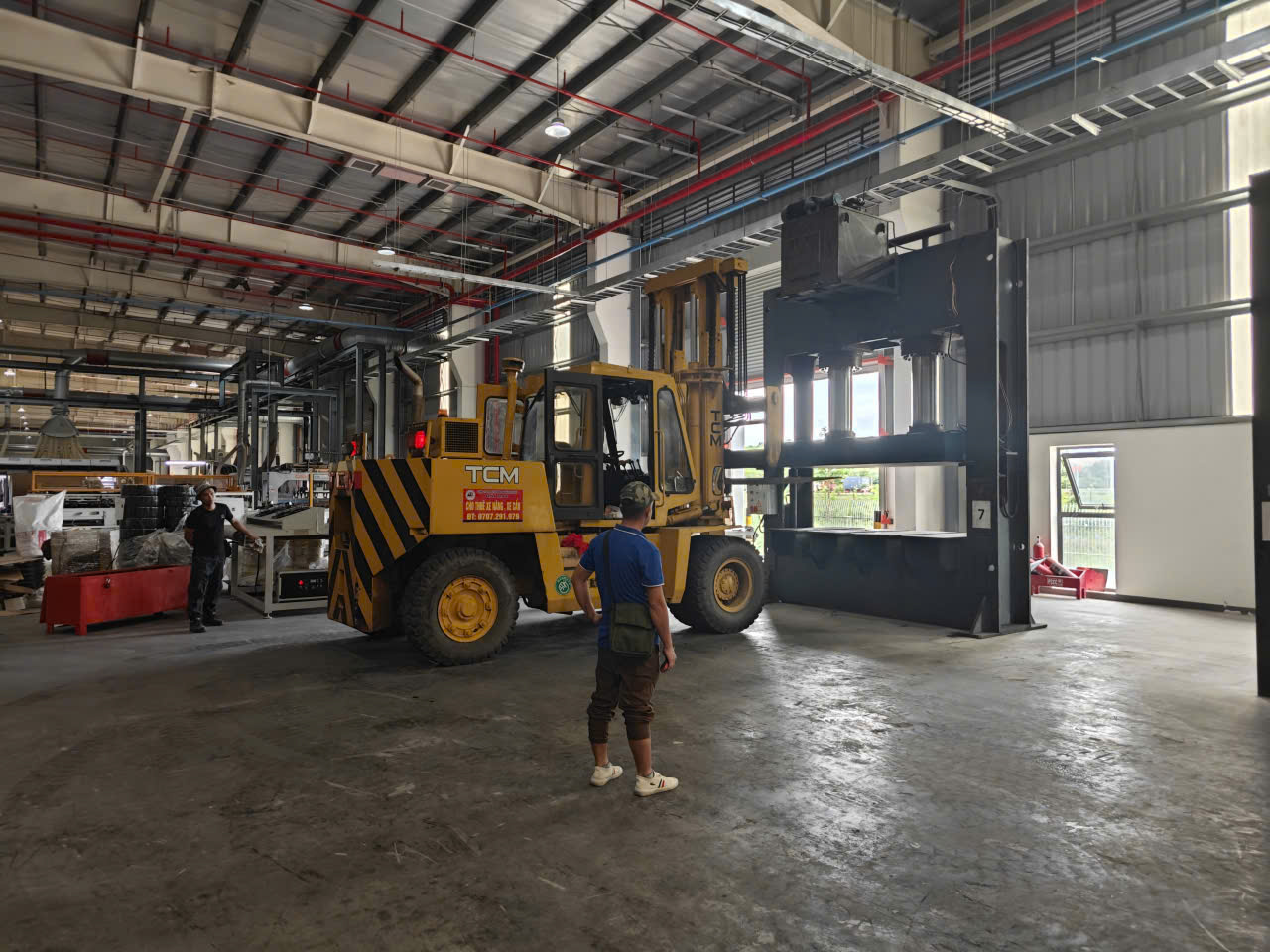 cho thuê xe nâng xe cẩu tại hải phòng