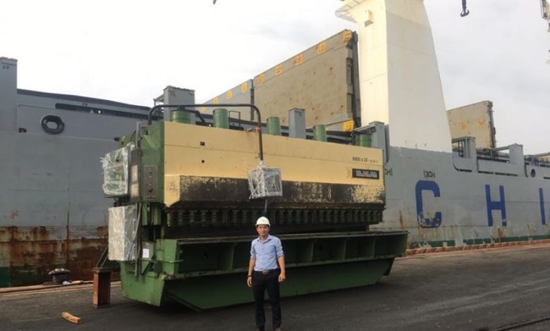 Read more about the article Dịch Vụ Nâng Hạ Thiết Bị Siêu Trường Siêu Trọng KCN VSIP