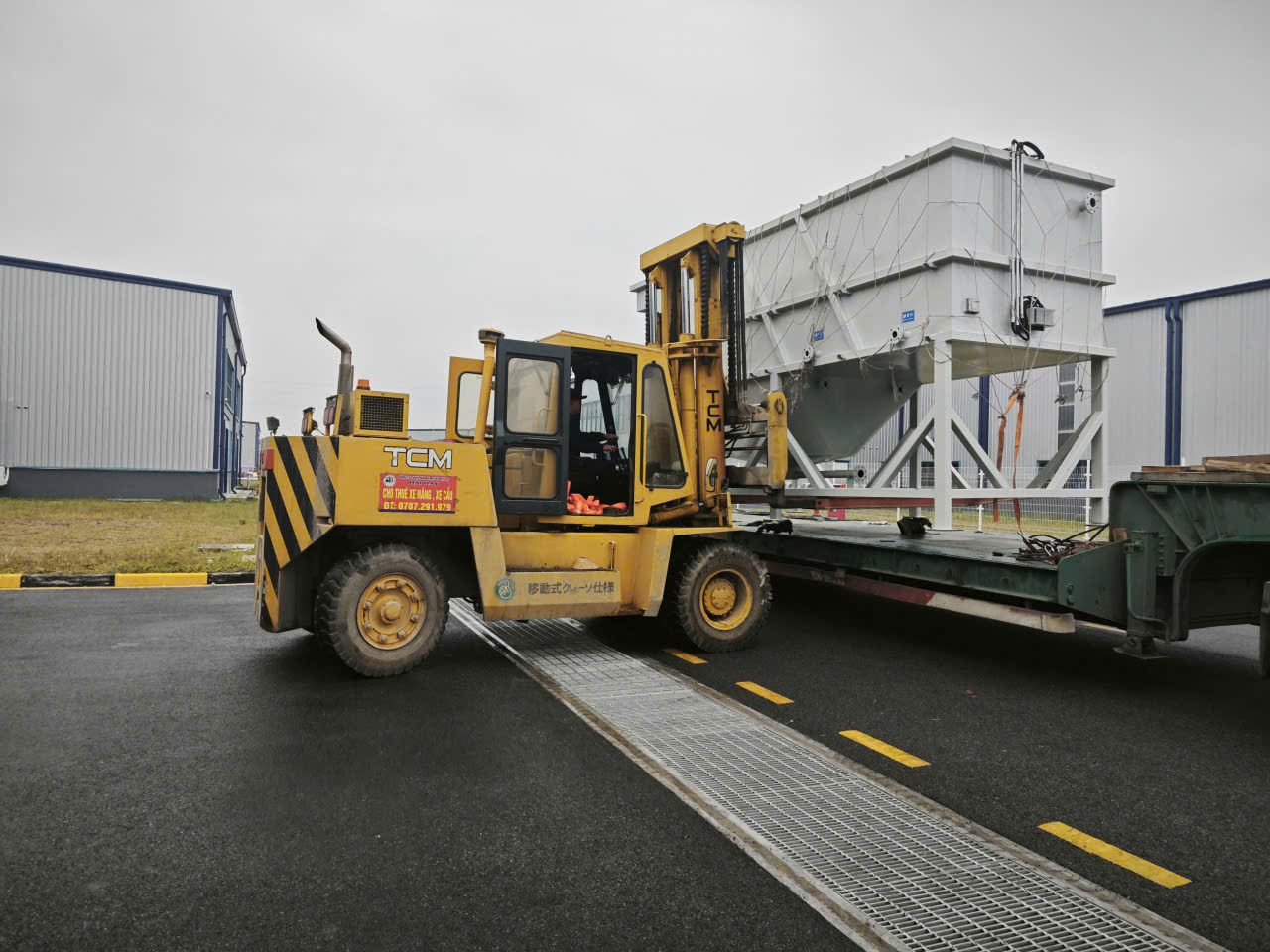 cho thuê xe nâng xe cẩu tại hải phòng