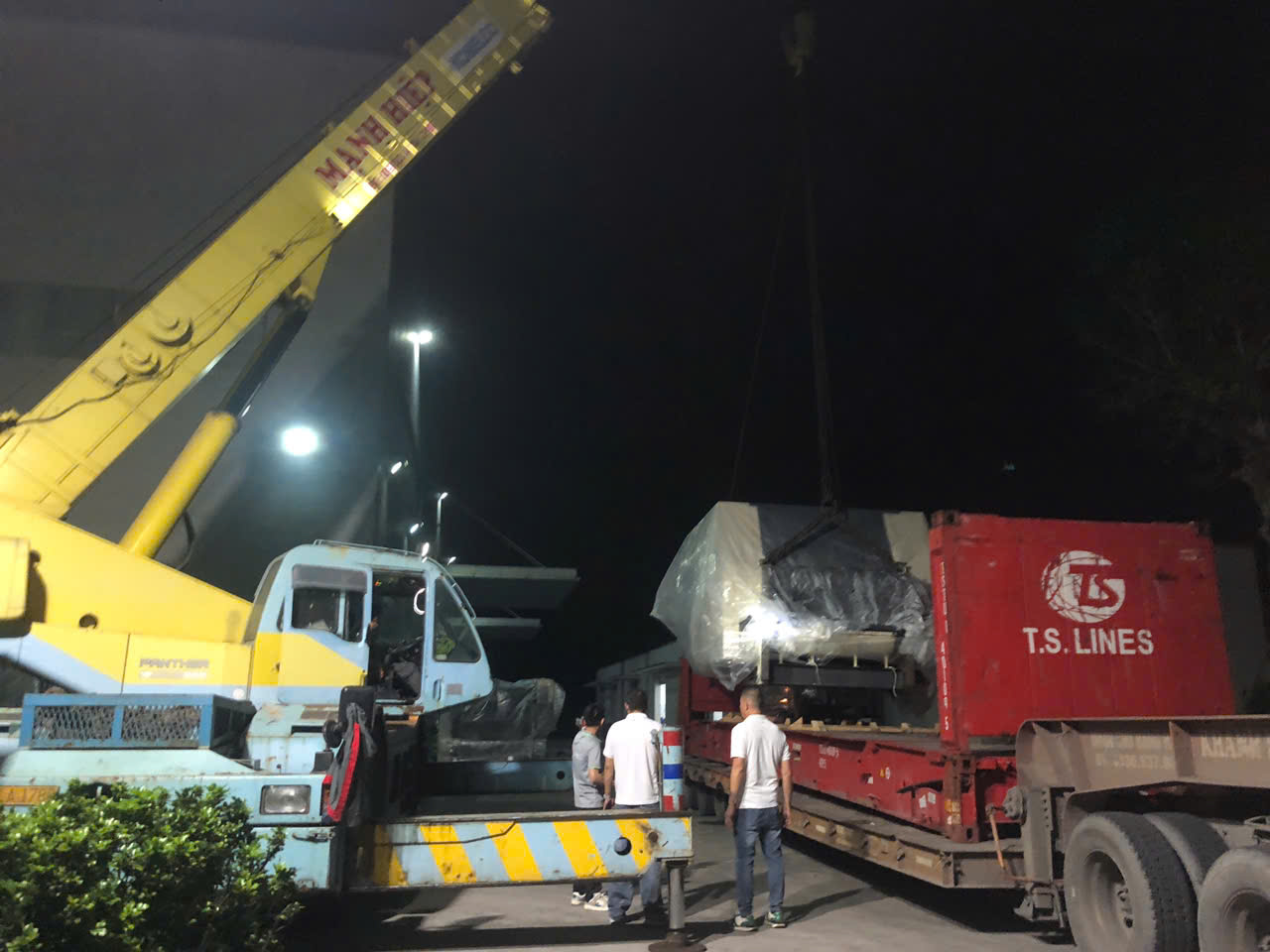 cho thuê xe nâng xe cẩu tại hải phòng