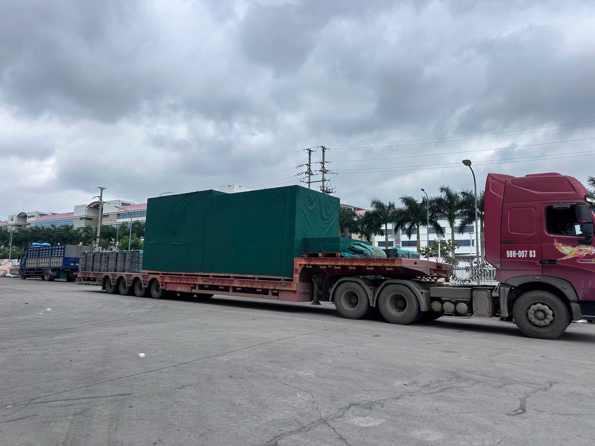 cho thuê xe nâng xe cẩu tại hải phòng