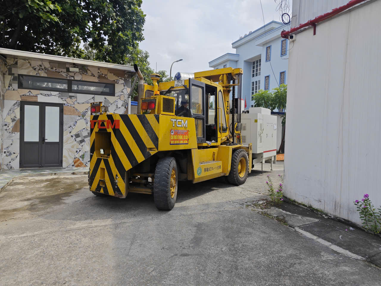 cho thuê xe nâng xe cẩu tại hải phòng