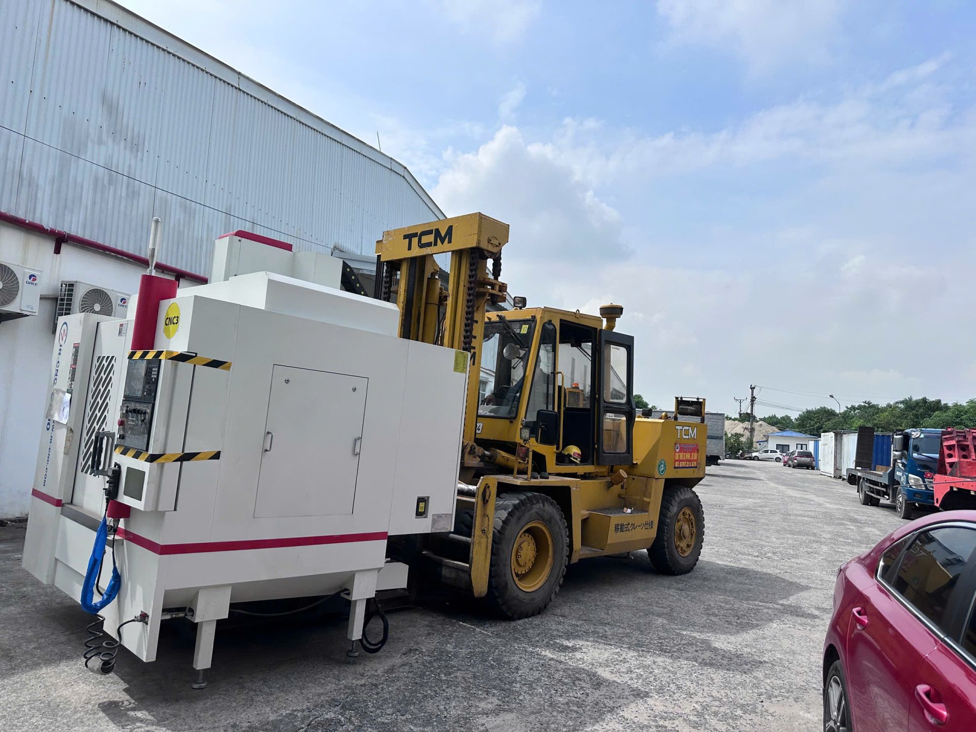 cho thuê xe nâng xe cẩu tại hải phòng