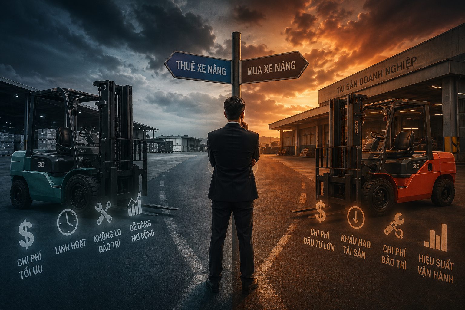 cho thuê xe nâng xe cẩu tại hải phòng