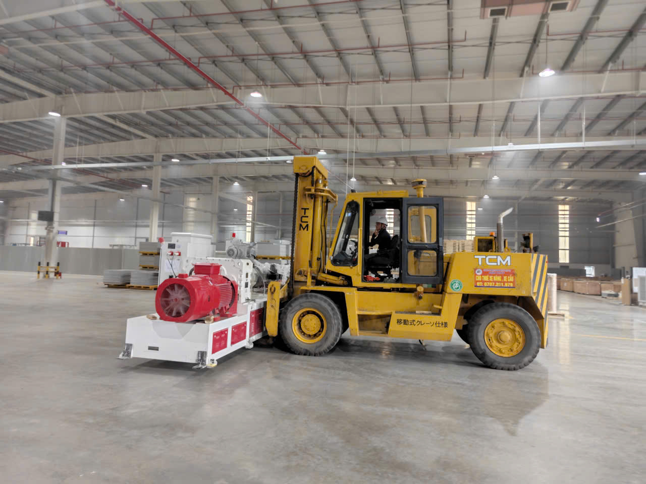 cho thuê xe nâng xe cẩu tại hải phòng