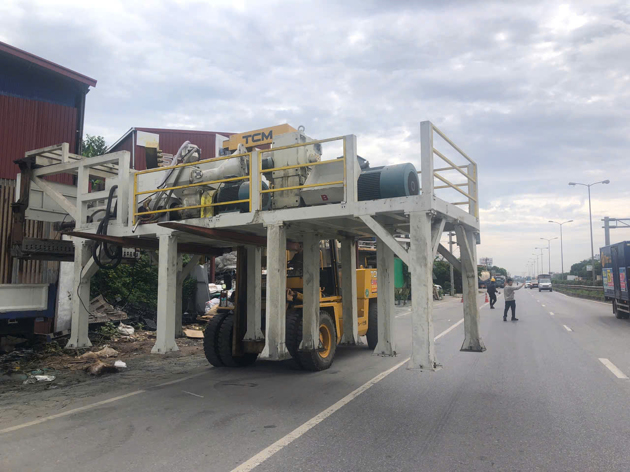 cho thuê xe nâng xe cẩu tại hải phòng